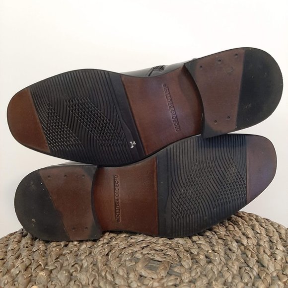 SOLD! Giorgio Brutini Mens Black Leather Boot 11.5 - Picture 7 of 9